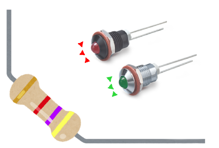 続）初めて使うLED表示灯  ---  抵抗の計算